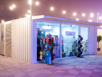Shipping Container Conversions for Retail Storage