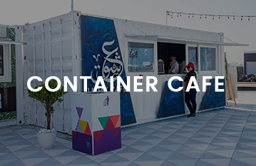 Container Cafe in Supertech.