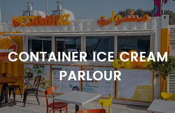 Container Icecream Parlour.